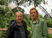 Mark and his Dad John at the Eden Project